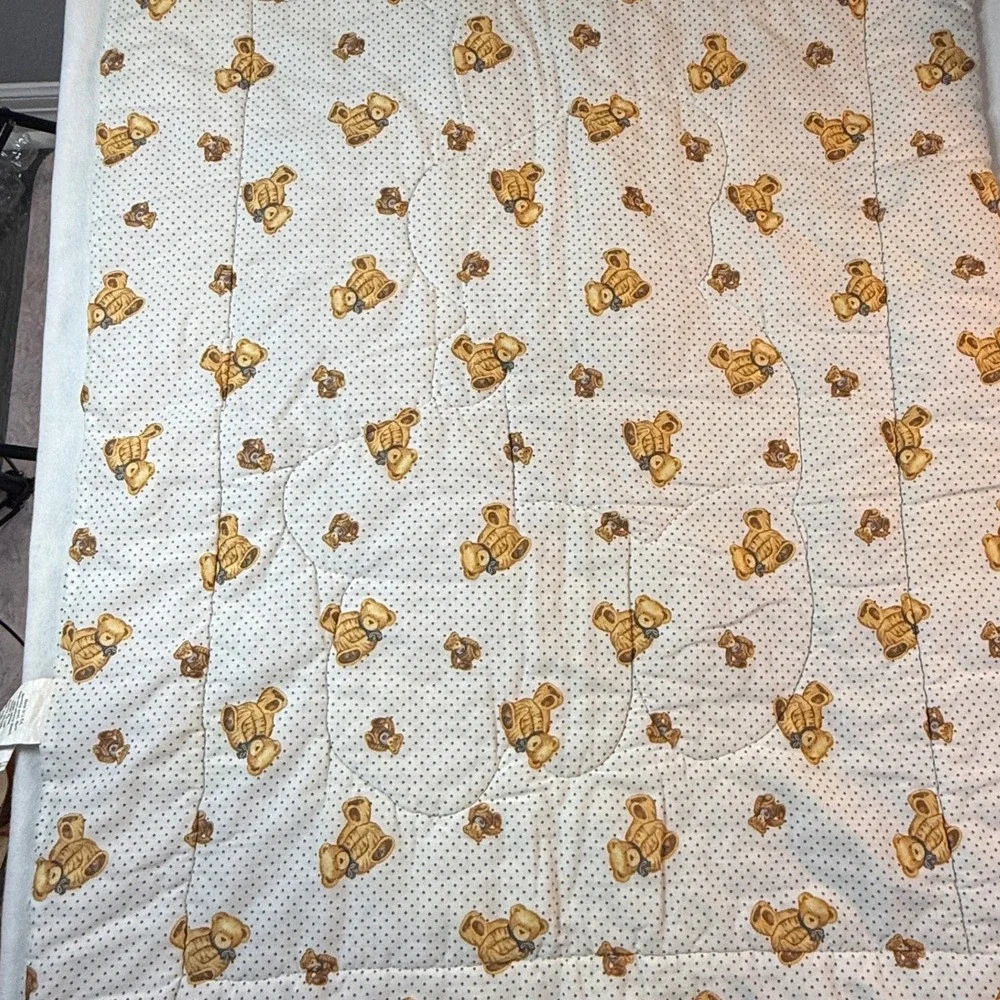 Vintage 1996 Debra Jordan Bryan Baby Quilt